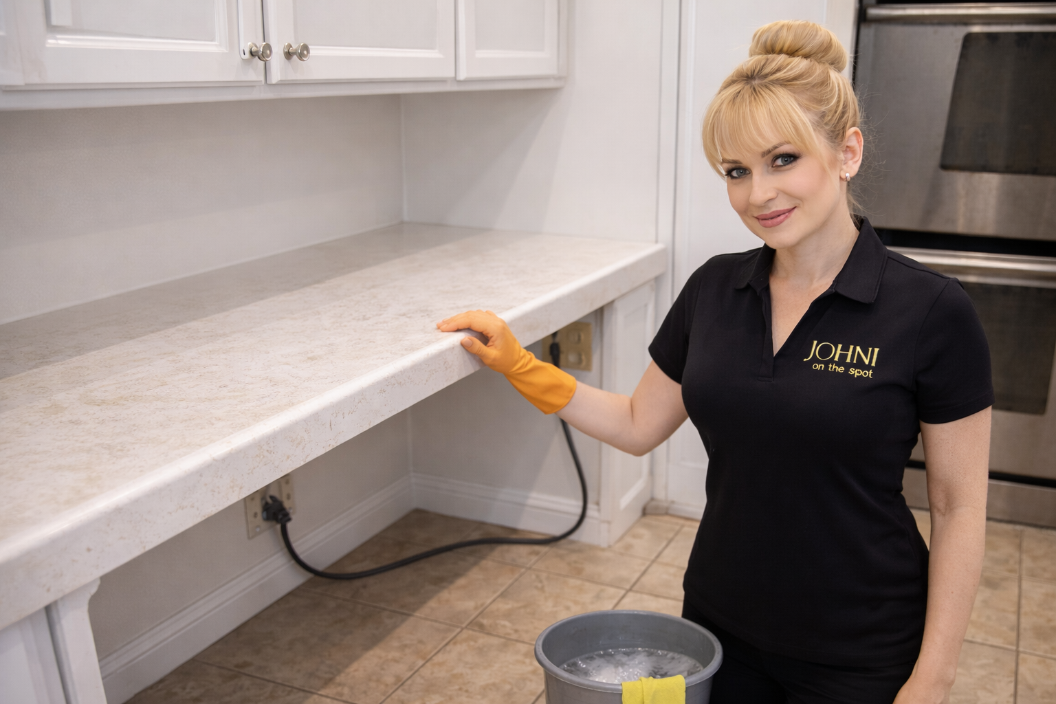 Deep cleaning after - finished result